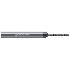 Micro Drill Bit: 0.1094" Dia, 130 deg, Solid Carbide