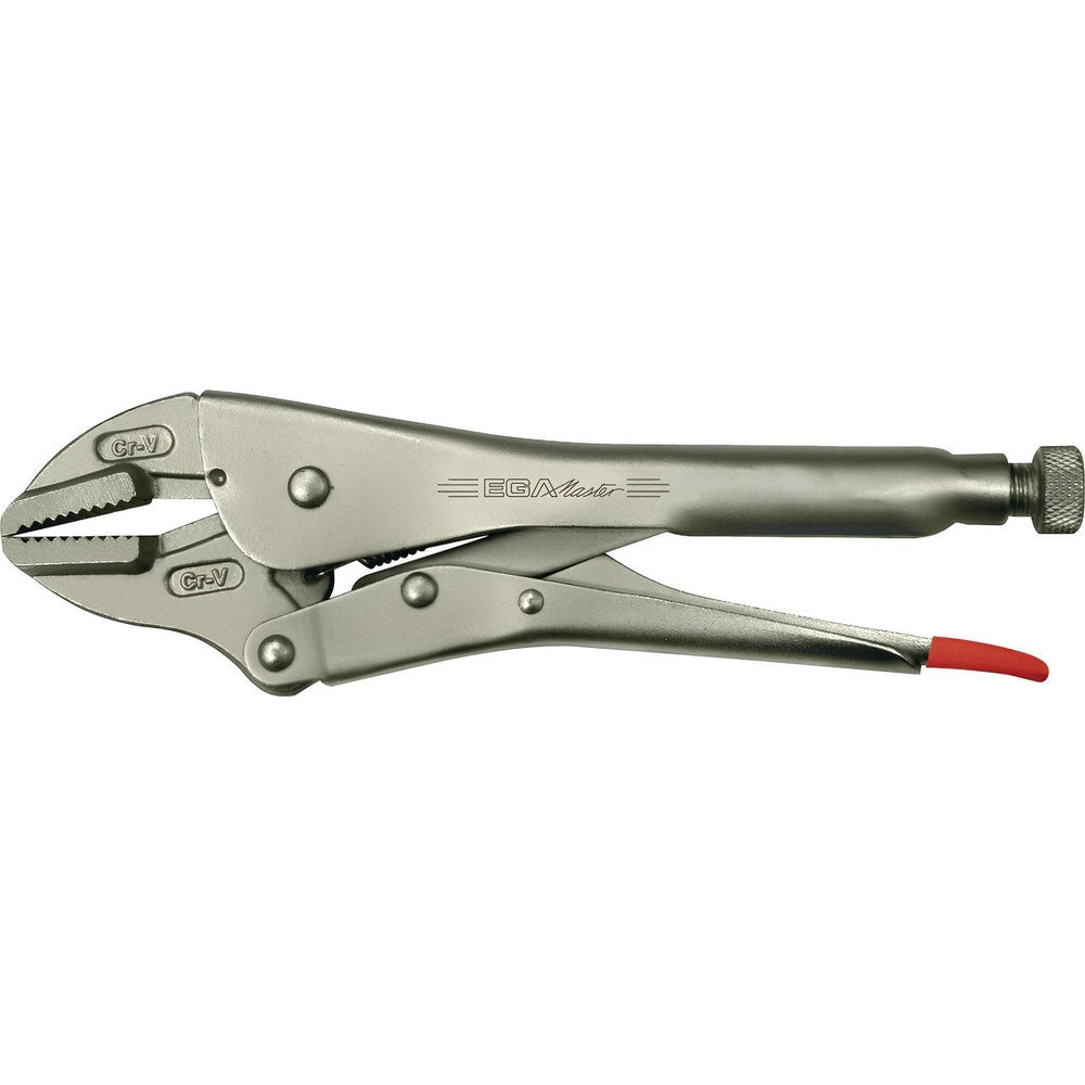 Locking Pliers; Jaw Texture: Serrated; Jaw Style: Straight; Overall Length Range: 3" - 6.9"; Overall Length (Inch): 7