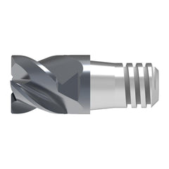 Corner Radius & Corner Chamfer End Mill Heads; Mill Diameter (mm): 10.00; Chamfer Width (mm): 0.200; Chamfer Angle: 45.000; Length of Cut (mm): 7.5000; Number Of Flutes: 4