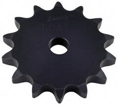 Plate Roller Chain Sprocket: 20 Teeth, 3/4" Pitch, 3/4" Bore Dia