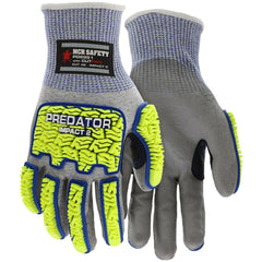 Cut, Puncture & Abrasion-Resistant Gloves: Predator PD6951, Size Small, ANSI Cut A6, ANSI Puncture 4, Polyurethane, HPPE