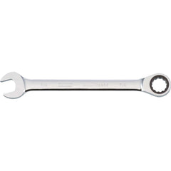 Combination Wrench: 7/8" Head Size, 15 deg Offset