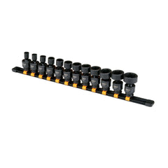 Impact Socket Set: 12 Pc,