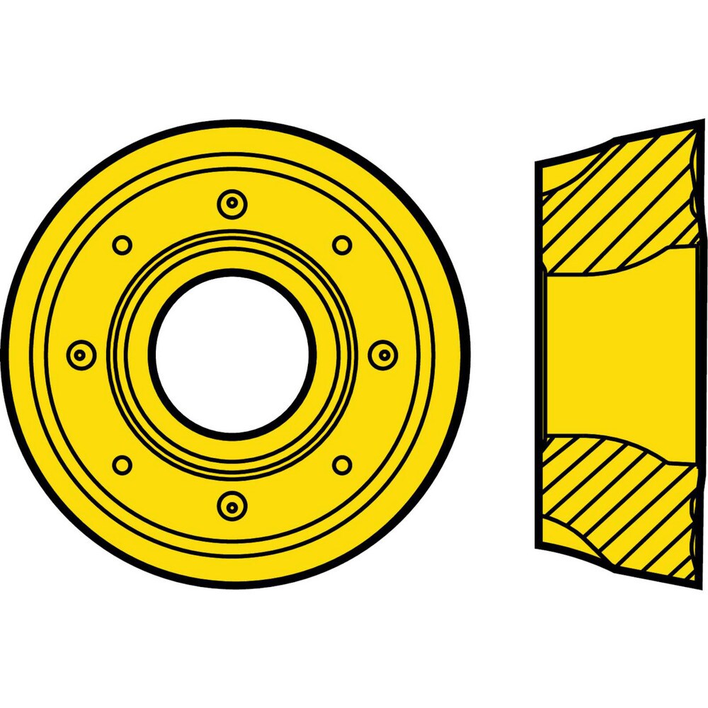 Milling Insert: RPKT1605M0T-8-M12 MP3501, Carbide