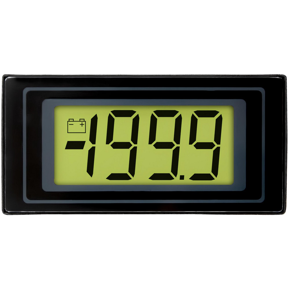 Panel Meters; Panel Meter Type: Panel Meter; Power Measurement Type: DC Voltmeter; Panel Meter Display Type: Digital LCD; Maximum Input Voltage: 14