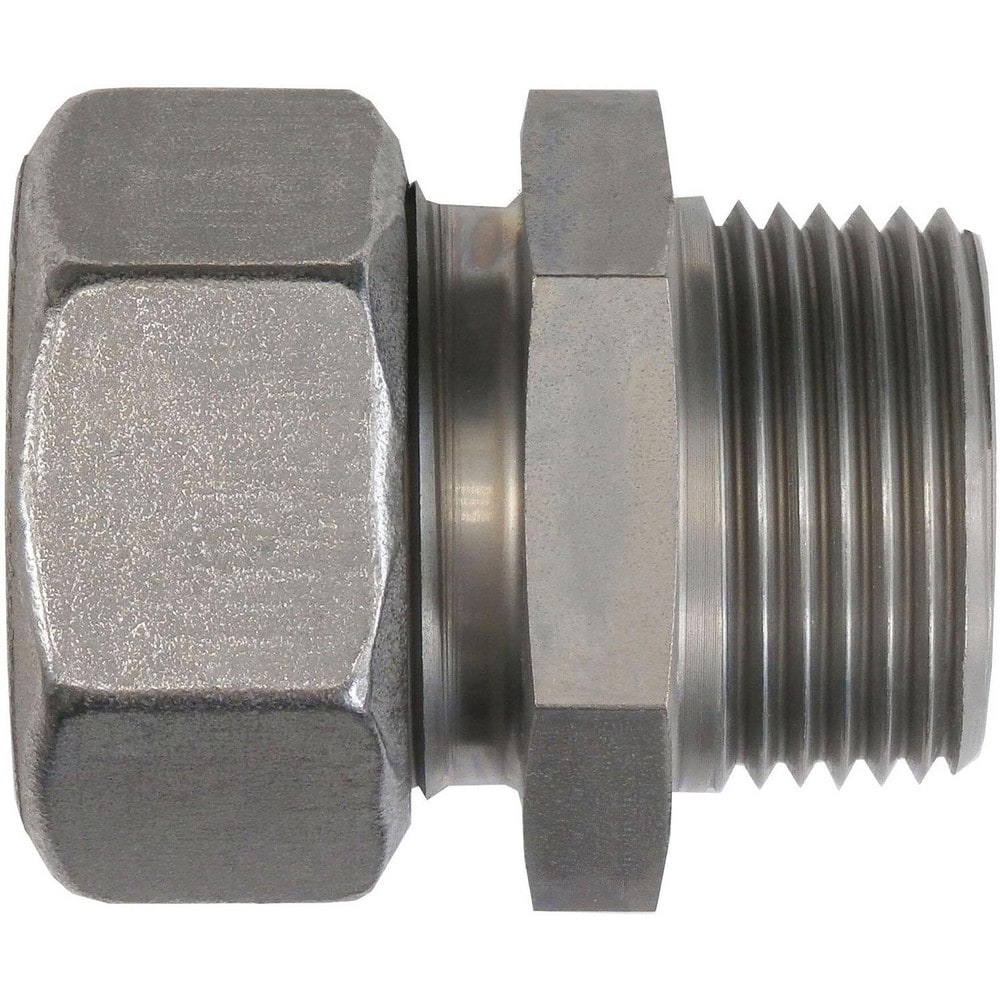 Compression Tube Straight: 1/2-14, M18x1.5, 12" Tube ID, 12 mm Tube OD, Tube OD