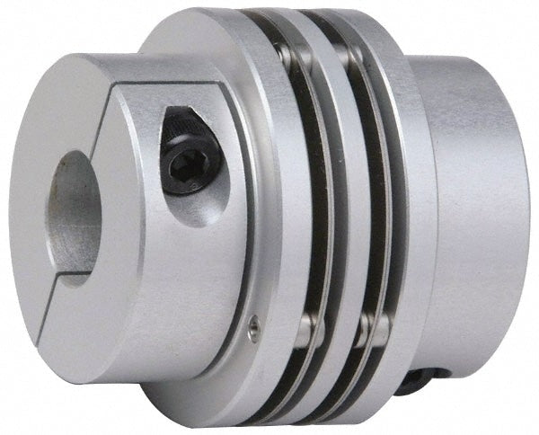 Flexible Coupling: Aluminum hubs with Stainless Steel Discs, 1" Pipe, 2.28" OAL