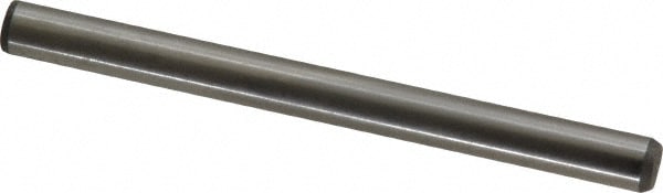 Dowel Pin: 1/4" Dia, 3" OAL, Stainless Steel, Grade 416, Passivated Finish