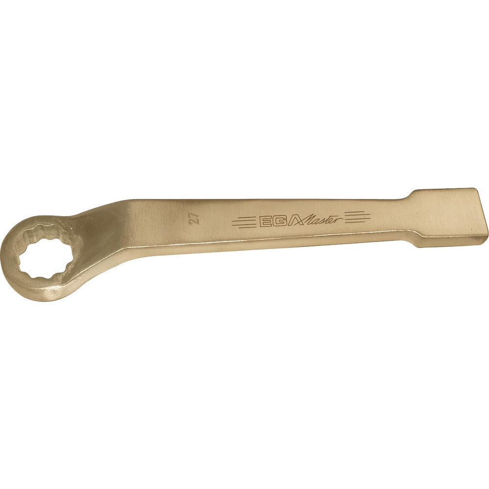 Slogging Box End Wrench: 1-3/16", 12 Point, Single End