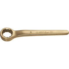 Offset Box End Wrench: 36 mm, 12 Point, Single End