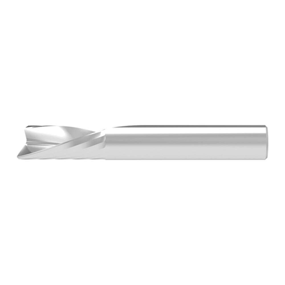 Corner Chamfer End Mill: 20.00 mm Dia, 40.00 mm LOC, 1 Flute, 0.08 mm Chamfer Width, Solid Carbide