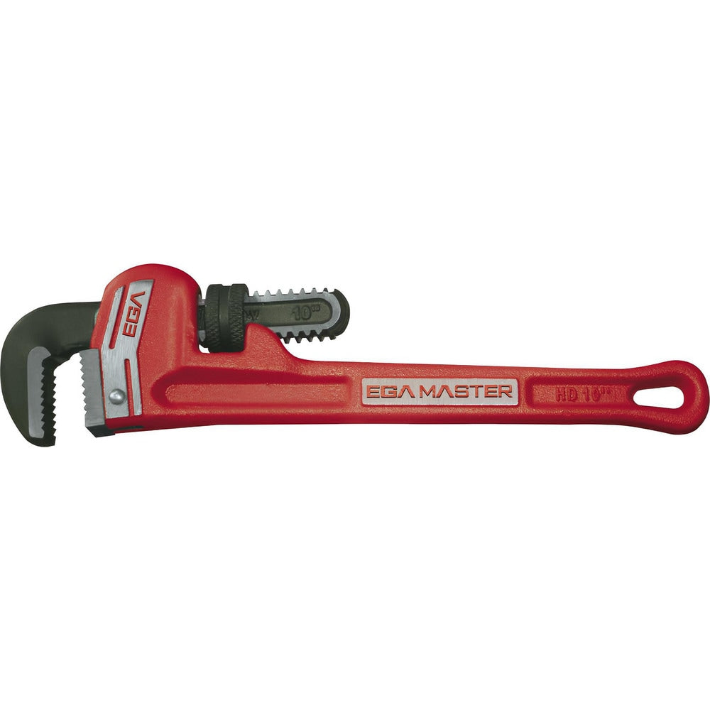 Pipe Wrenches; Wrench Type: Heavy-Duty Pipe; Maximum Pipe Capacity (Inch): 1; Overall Length (Inch): 8; Overall Length (mm): 200.0000; Material: Ductile Iron, Alloy Steel, Chromium-Vanadium Steel; Jaw Texture: Serrated