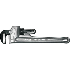 Pipe Wrenches; Wrench Type: Pipe Wrench; Maximum Pipe Capacity (Inch): 1-1/2; Overall Length (Inch): 10; Material: Aluminum; Jaw Texture: Serrated