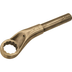 Ring Spanner: 34 mm, 12 Point, Single End