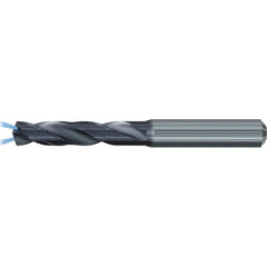 Screw Machine Length Drill Bit: 14.10 mm Dia, 140 deg Point, Solid Carbide