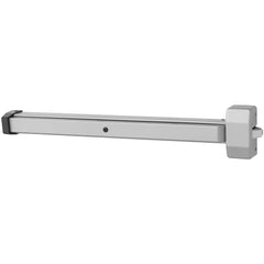 Push Bars; Material: Metal; Locking Type: Exit Device Only; Maximum Door Width: 3 ft; Finish/Coating: Aluminum Painted; Minimum Door Width: 3 ft