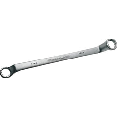 Offset Box End Wrench: 46 x 50 mm, 12 Point, Double End