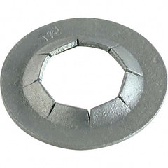 Push Nuts; For Use With: Non Threaded Fasteners; Shaft Diameter (Inch): 5/16; Material: Steel; Push Nut Shape: Round; Outside Diameter (Inch): 5/8; Finish: Zinc