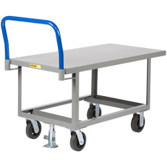 Work-Height Platform Truck with Open Base: 26" High, 60" Long, 24" Wide