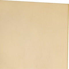 Plastic Sheet: Polyurethane, 1/16" Thick, 48" Wide, 2' Long, Natural