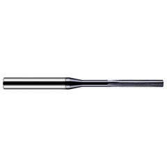 Chucking Reamer: 0.81mm Dia, 50.00mm OAL, 6.50mm Flute Length, Straight-Cylindrical Shank, Solid Carbide