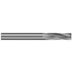 Solid Counterbores; Cutter Diameter (Decimal Inch): 0.1562; Flute Length (Decimal Inch): 0.6250; Finish/Coating: Uncoated; Shank Diameter (Inch - 0 Decimals): 0.1875; Number Of Flutes: 4; Cutter Material: Solid Carbide; Length (Inch): 2