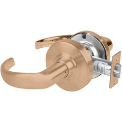 Lever Locksets; Lockset Type: Entrance; Key Type: Keyed Different; Back Set: 2-3/4; Cylinder Type: None; Material: Metal; Door Thickness: 1-5/8 - 2-1/8; Finish: Satin Chrome