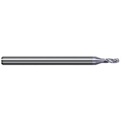 Micro Drill Bit: 0.0320" Dia, 130 deg, Solid Carbide