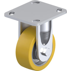 Top Plate Casters; Mount Type: Plate; Number of Wheels: 1.000; Wheel Diameter (Inch): 4; Wheel Material: Synthetic; Wheel Width (Inch): 1-1/4; Wheel Color: Black