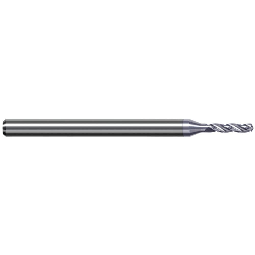 Micro Drill Bit: 0.0625" Dia, 130 deg, Solid Carbide