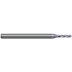 Micro Drill Bit: 0.0625" Dia, 130 deg, Solid Carbide