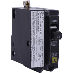 Circuit Breakers; Circuit Breaker Type: Miniature Circuit Breaker; Amperage: 20; Voltage: 120/240V; Wire Size (AWG): 14-8; Number Of Poles: 1; Tripping Mechanism: Thermal-Magnetic; Terminal Connection Type: Pressure Plate; Phase: Single