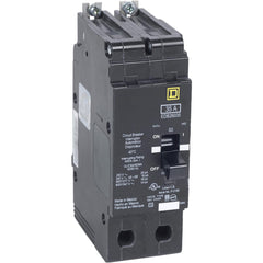 Circuit Breakers; Circuit Breaker Type: Miniature Circuit Breaker; Amperage: 25; Voltage: 347V, 600V; Wire Size (AWG): 12-6 (Aluminum)/14-6 (Copper); Number Of Poles: 2; Tripping Mechanism: Thermal-Magnetic; Terminal Connection Type: Lug; Phase: Single