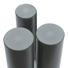 Plastic Rod: 60" Long, 1.6250" Dia, Gray, Opaque, 5000 - 1000 psi Tensile Strength