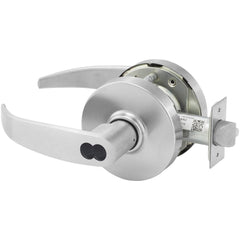 Lever Locksets; Lockset Type: Storeroom; Key Type: Keyed Different; Back Set: 2-3/4; Cylinder Type: SFIC; Material: Metal; Door Thickness: 1-3/4 to 2; Finish: Satin Chrome