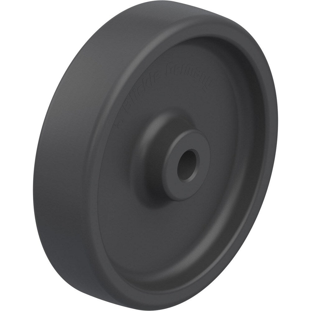 Rigid & Swivel Caster Wheel: Synthetic, 4" Dia, 1-1/2" Wide