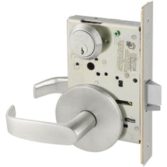 Lever Locksets; Lockset Type: Entrance; Key Type: Keyed Different; Back Set: 2-3/4; Cylinder Type: Conventional; Material: Metal; Door Thickness: 1-3/4; Finish: Satin Stainless Steel