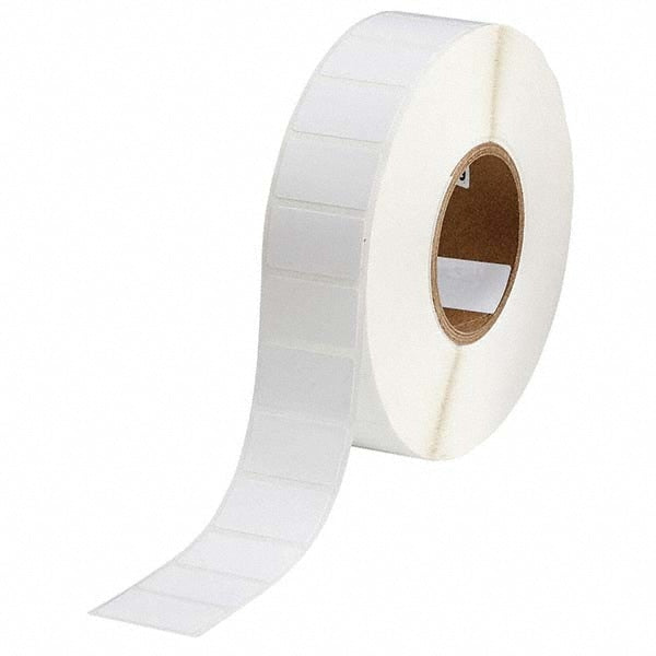 Label Maker Label: White, Nylon, 1-3/4" OAW, 3,000 per Roll