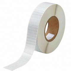 Label Maker Label: White, Polyimide, 10,000 per Roll