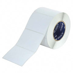 Label Maker Label: White, Paper, 1,000 per Roll