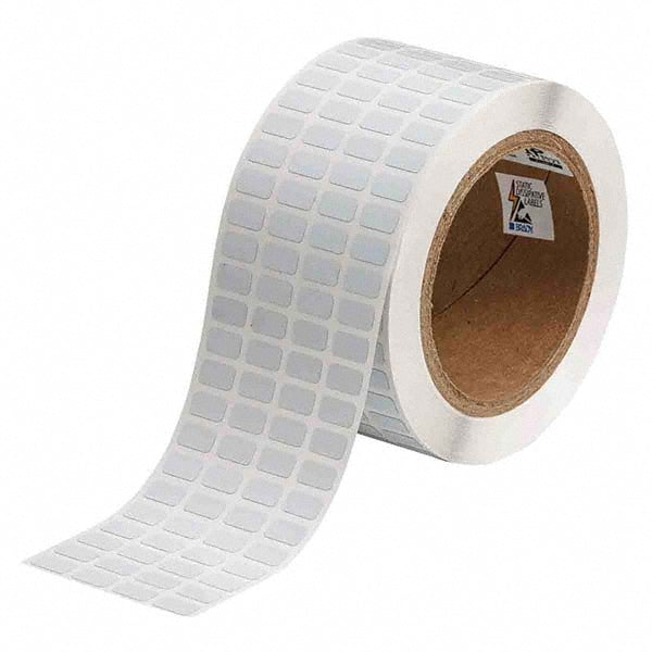 Label Maker Label: White, Polyimide, 1/2" OAW, 10,000 per Roll