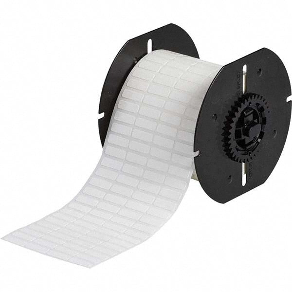 Label Maker Label: White, Cloth, 3/4" OAW, 5,000 per Roll