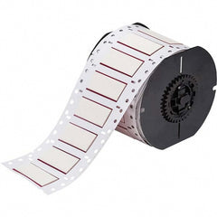 Label Maker Label: White, Polyolefin, 225 per Roll