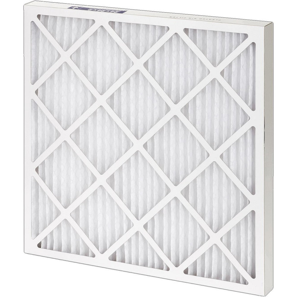 Pleated Air Filter: Pleated, Synthetic Media, 35% Efficient, 14" High, 21" Wide, 1" Deep