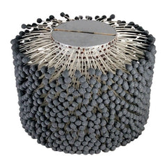 9 1/2″ Bore Diameter × 8″ Hone Length × 34″ Overall Length, 120 Grit, Aluminum Oxide - Heavy Duty Flex-Hone