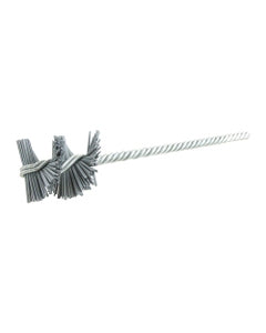 1″ Diameter × 320 Grit, 10″ OAL, Silicon Carbide, Rectangular Filament Abrasive Nylon Brushes