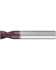 Square End Mill; 1.2 mm Dia. × 2.4 mm LOC × 3 mm Shank Dia. × 38 mm OAL ; 2 FL ; Carbide ; AlTiN ; Series 2510A