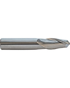 ‎11559 Ballnose End Mill, 0.09″ Dia. × 0.27″ LOC × 1/8″ Shank Dia. × 1-1/2″ OAL, 2 Flute, Carbide, ALtima