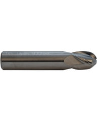 11967 Ballnose End Mill, 5/32″ Dia. × 5/16″ LOC × 3/16″ Shank Dia. × 2″ OAL, 4 Flute, Carbide, ALtima