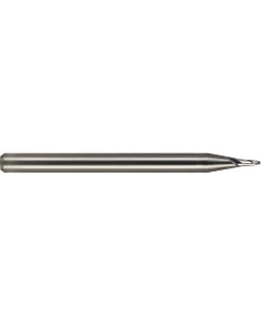 19369 Ballnose End Mill, 9/32″ Dia. × 1/2″ LOC × 5/16″ Shank Dia. × 2″ OAL, 2 Flute, Carbide, Gem Plus
